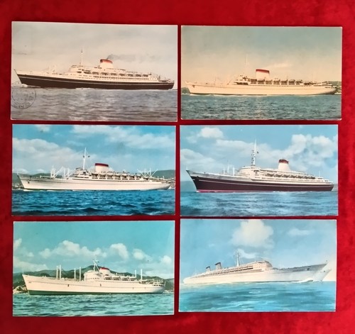 Cartoline navi di italia - n.,