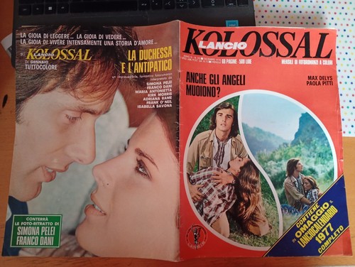 Fotoromanzo lancio kolossal - fotoromanzo,