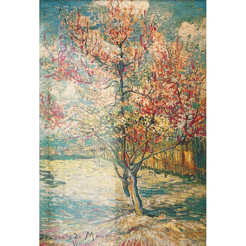 Puzzle albero pesca - albero, di