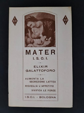 MATER I.S.O.I. BOLOGNA LABORATORIO CHIMICO FARMACEUTICO VIA S. VITALE ITALIA