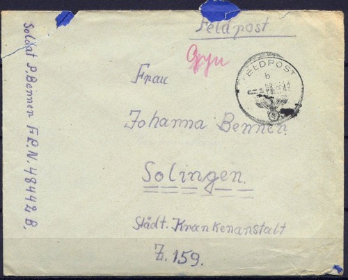 Copertina posta militare