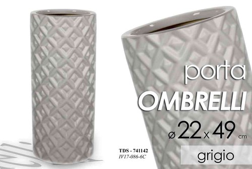 Porta ombrelli decoro rombi - decoro,