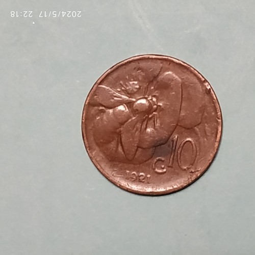 1921 centesimi ape regno - , 10