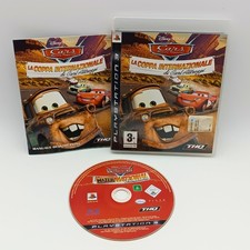 CARS PS3 Motori Ruggenti LA COPPA INTERNAZIONALE di Carl Attreggi COME NUOVO !