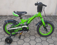 Bici Kawasaki Ninja nero verde nuova