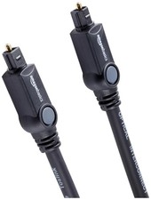 Amazon Basics Cavo audio ottico digitale Toslink 1.83 m Nero