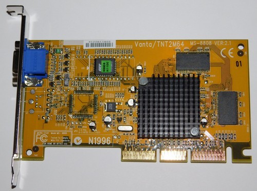Scheda video nvidia - scheda, tnt2