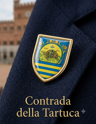 Palio siena spille spilla - di,