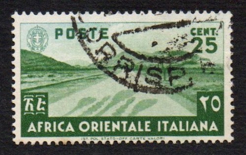 Africa orientale italiana - africa, 1938