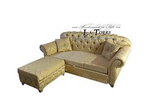 Divano 3 posti con penisola