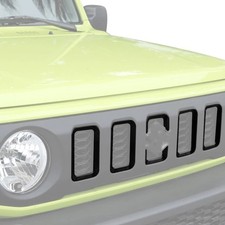 Coperchio inserti griglia anteriore nero per ricambi auto Suzuki JB64 JB74 2019