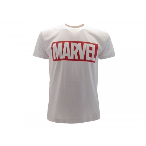 Shirt marvel logo bianca - logo,