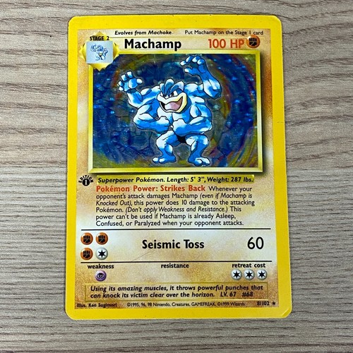 Carta machamp pokémon - carta,