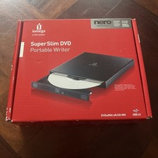 DVD Iomega Super Slim nuovo con scatola - scrittore portatile/esterno - DVD RW / CD RW - USB 2.0