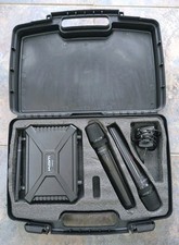 Kam KWM1920 Doppio sistema microfono wireless portatile UHF banda cantante DJ karaoke