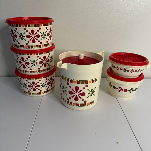 New piece tupperware happy - 6-piece,