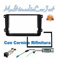 Kit Sostituzione Autoradio Cornice 2 Doppio Din Polo 5 V '09-'14 3294DD **