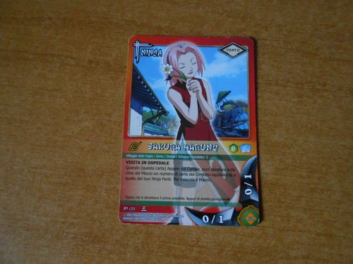 Figurina card game naruto - card,