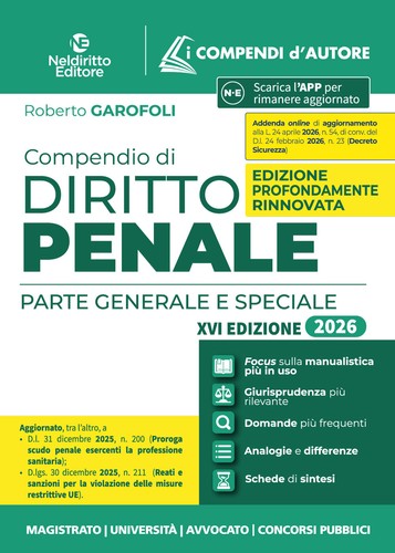 Compendio diritto penale - compendio,