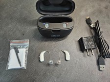 Oticon OPN S1 MiniRITE R Premium Bluetooth App MFI 64 canali + argento + caricatore