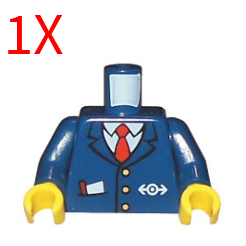 Lego 973pb0320c01 blu scuro - lego,