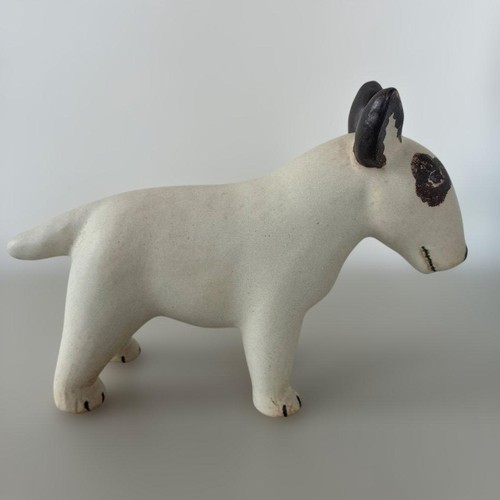 Statuina cane ceramica - , lisa