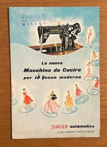 Depliant pubbl vintage con - depliant,