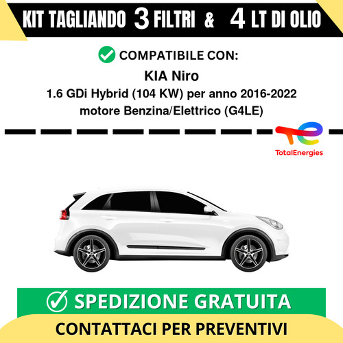Tagliando per kia niro gdi - tagliando,