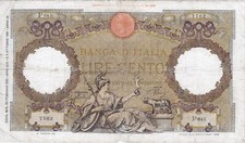 100 LIRE ITALIA SEDUTA FASCIO