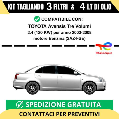 Tagliando per toyota avensis - tagliando,