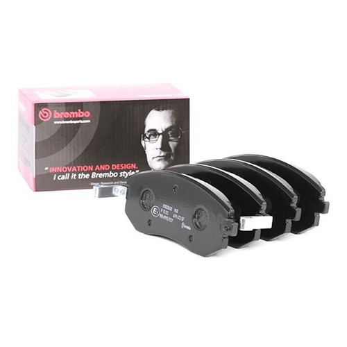 Kit pastiglie anteriori brembo - kit,
