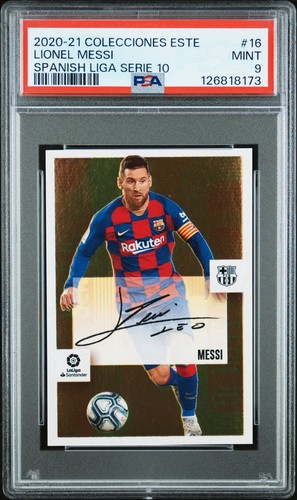 Lionel messi 2020 panini - 2020-21,