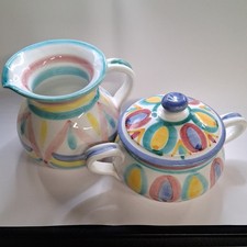 Set crema e zucchero vintage
