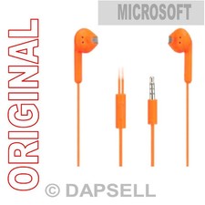 Microsoft Auricolare Originale Stereo Wh-308 Ergonomico Orange Nokia 6720 6788