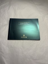Libretto Rolex Istruzioni Sub