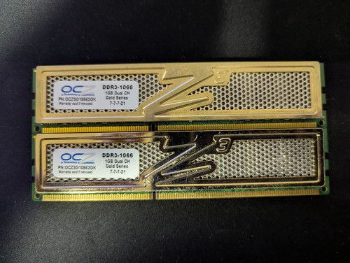 Memoria ram ocz gold 2gb - memoria,