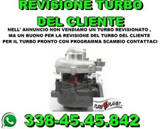 TURBINA TURBOCOMPRESSORE TF035 49135-05671 BMW 120D 320D X3 SERIE 5 REVISIONATO