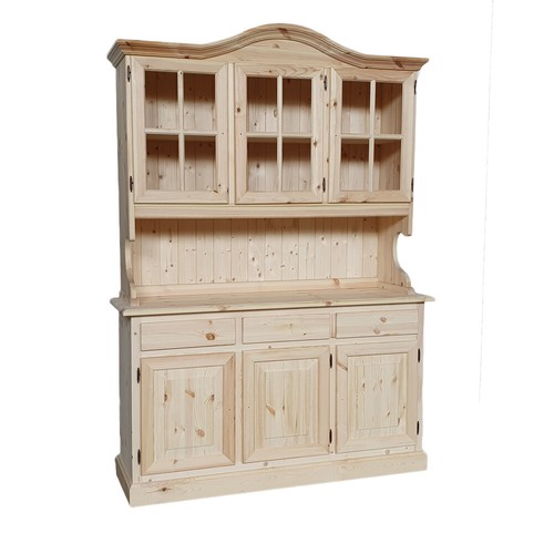 Credenza vetrina pino - vetrina,