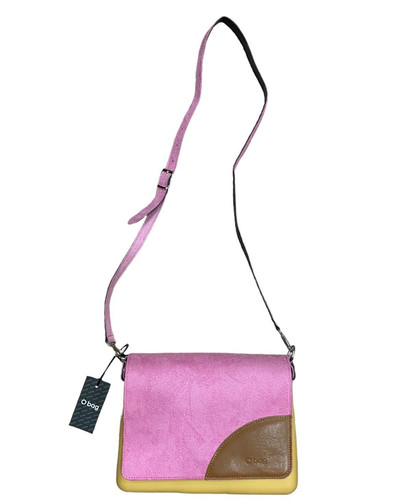 Bag borsa gialla con patta - o,
