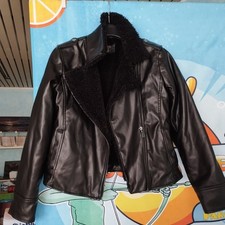 Giacca similpelle Imbottita