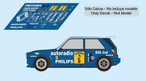Decalcomanie renault maxi - decalcomanie, 5