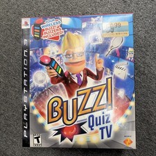 Buzz Quiz TV Sony PlayStation