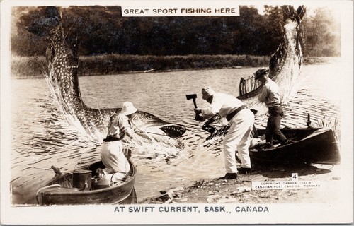 Cartolina rppc swift current - cartolina,