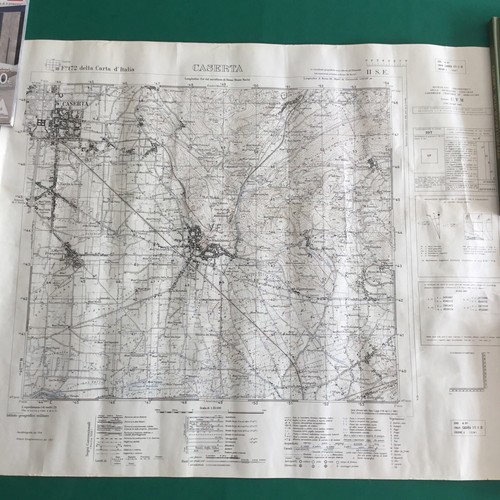 Carta topografica caserta - carta,