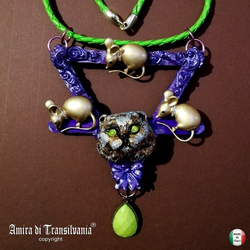 Gioiello collana pendaglio art - gioiello,