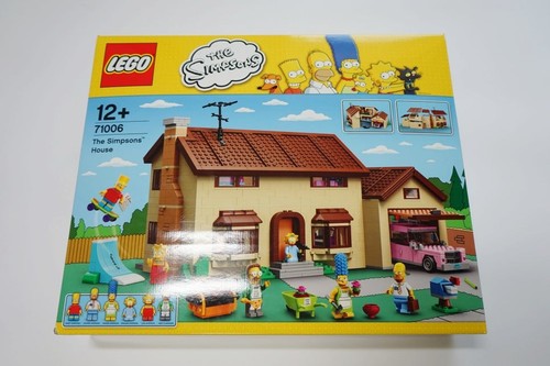 Lego 71006 casa dei - dei, simpson
