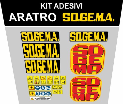 Kit adesivi decalcomania - adesivi,
