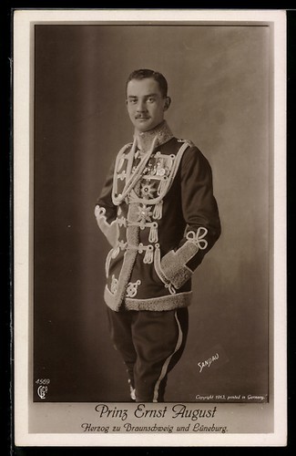Cartolina ernesto augusto - cartolina, duca