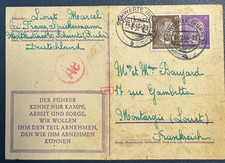 WW2 - STO Mappa Di Un Prigioniero Lavoratore Campo Di Lavoro In Germania / 1944