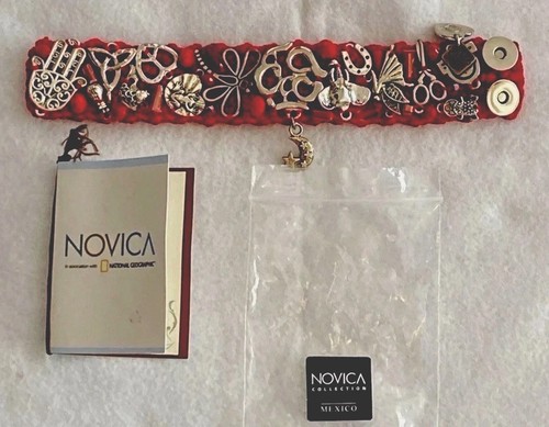 Bracciale novica macramè - bracciale,